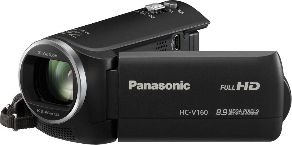 Panasonic HC-V160EB-K Full HD Camcorder with Creative Control