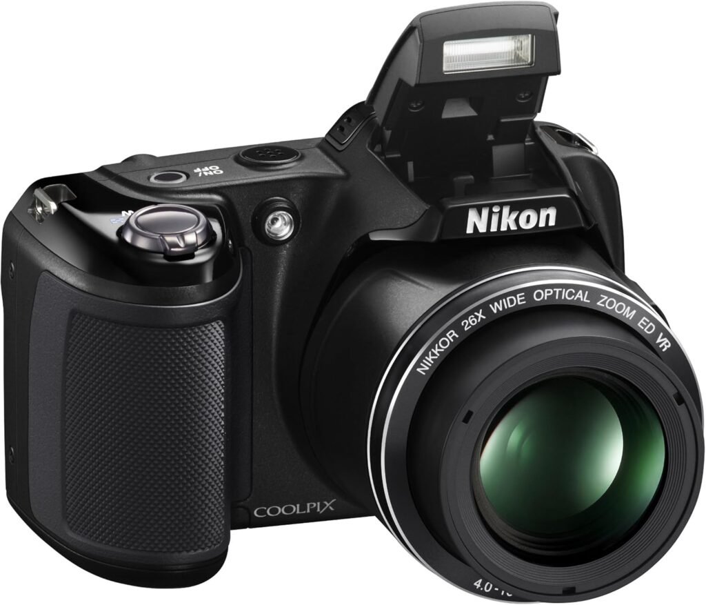 Nikon Coolpix L810 Digital Camera - Black (16.1MP, 26x Optical Zoom) 3 inch LCD