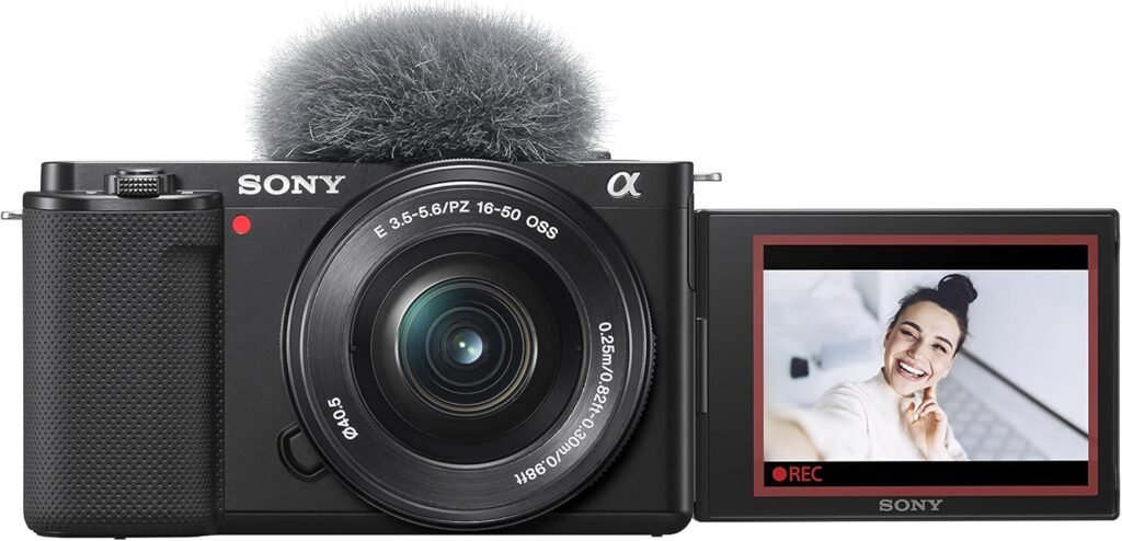 Sony Alpha ZV-E10L | Camera Lens Kit with Handgrip