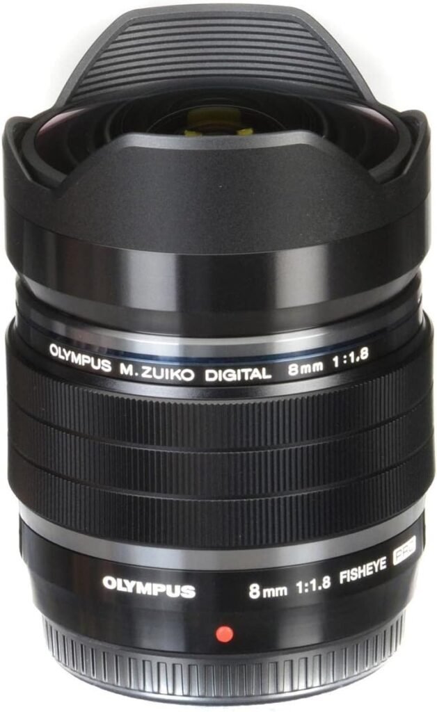 OM SYSTEM OLYMPUS M.Zuiko Digital ED 8mm F1.8 FISHEYE PRO For Micro Four Thirds System Camera Fast and Furious Fisheye Weather Sealed Design Wide Angle