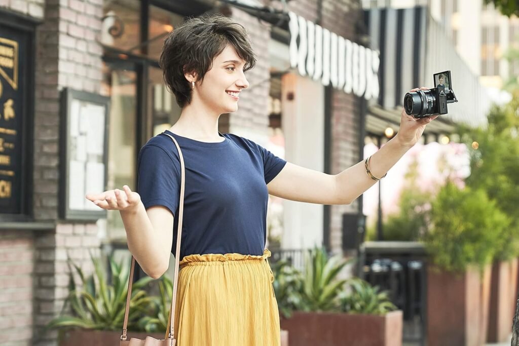Sony Alpha 6100 | APS-C Mirrorless Camera ( Fast 0.02s Autofocus, Eye Tracking Autofocus for Human and Animal, 4K Movie Recording and Flip Screen )