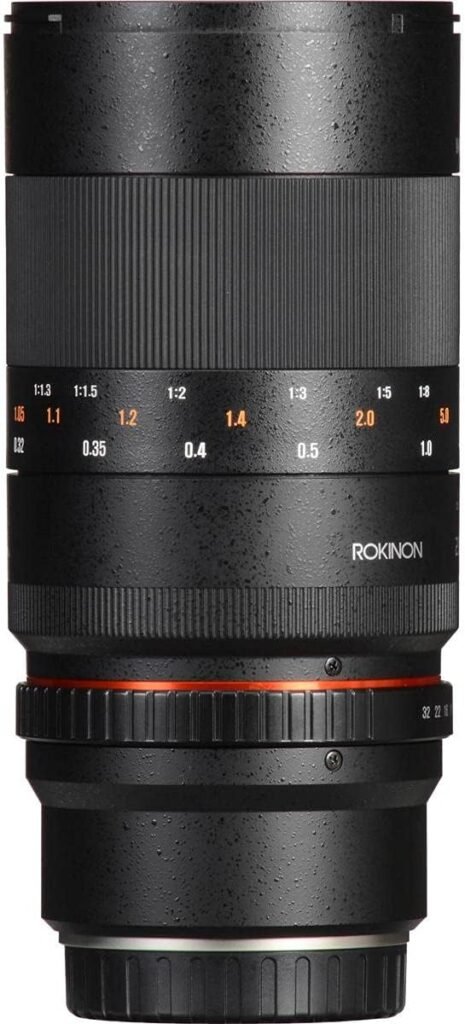 Rokinon 100mm F2.8 Full Frame Macro Lens for Canon EF