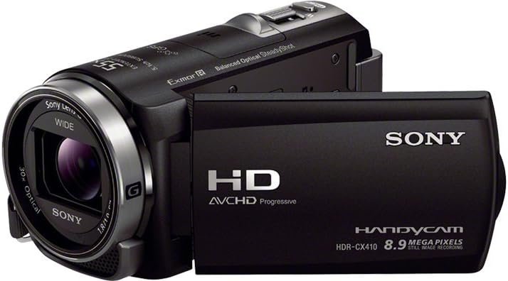 Sony CX410 Full HD Handycam with Wi-Fi - Black (55x Extended Zoom)