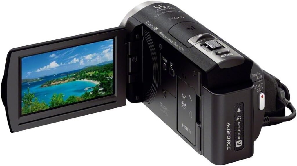 Sony CX410 Full HD Handycam with Wi-Fi - Black (55x Extended Zoom)