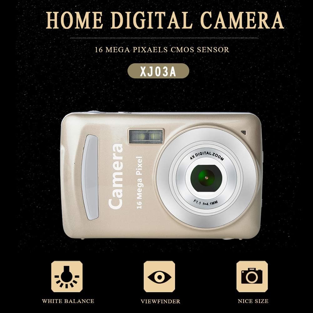 Matedepreso Digital Camera,2.4 Inch Mini All-in-One Digital Camera for Photography Beginners Gift,Point and Shoot