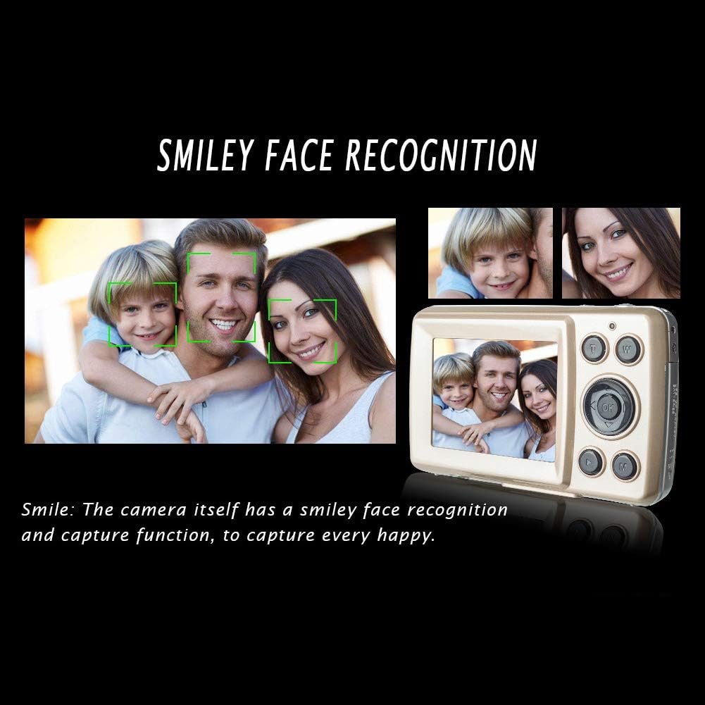 Matedepreso Digital Camera,2.4 Inch Mini All-in-One Digital Camera for Photography Beginners Gift,Point and Shoot