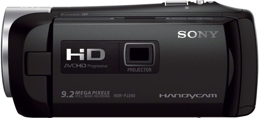 Sony PJ240E Full HD Camcorder with Built In Projector - Black